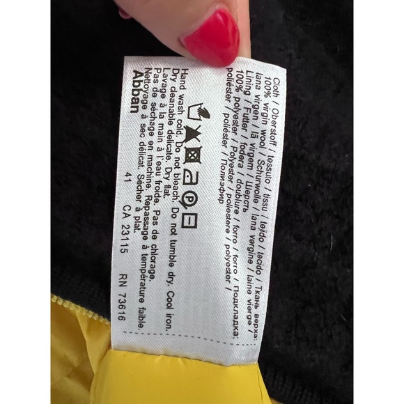 BOSS HUGO BOSS reversible puffer men’s knitted jacket - Picture 8 of 12